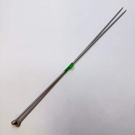 Knitting Needle Size 3 1/4 Tools - Grey - Individual - True Deadstock supplies Fabric by private - Sustainable Textile | FABCYCLE