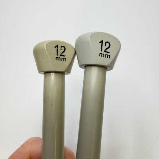 Knitting Needles Size 12 Tools - Cream - Individual - True Deadstock supplies Fabric by private - Sustainable Textile | FABCYCLE