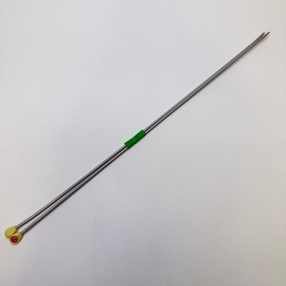Knitting Needles Size 12 Tools - Grey - Individual - True Deadstock supplies Fabric by private - Sustainable Textile | FABCYCLE