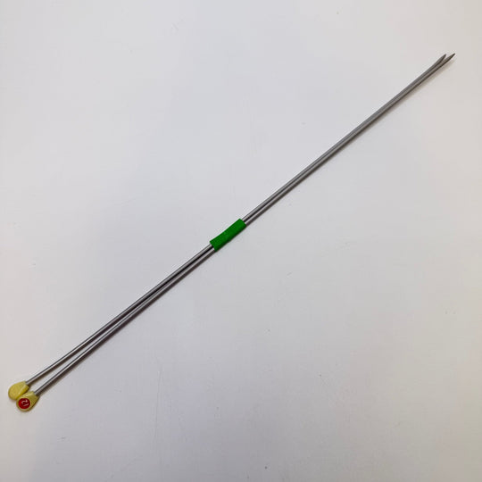 Knitting Needles Size 12 Tools - Grey - Individual - True Deadstock supplies Fabric by private - Sustainable Textile | FABCYCLE
