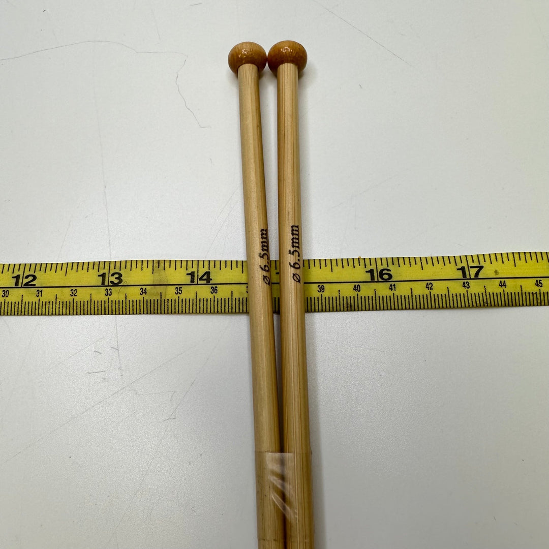 Knitting Needles Tools - Light Beige - 2 Pack - True Deadstock supplies Fabric by private - Sustainable Textile | FABCYCLE