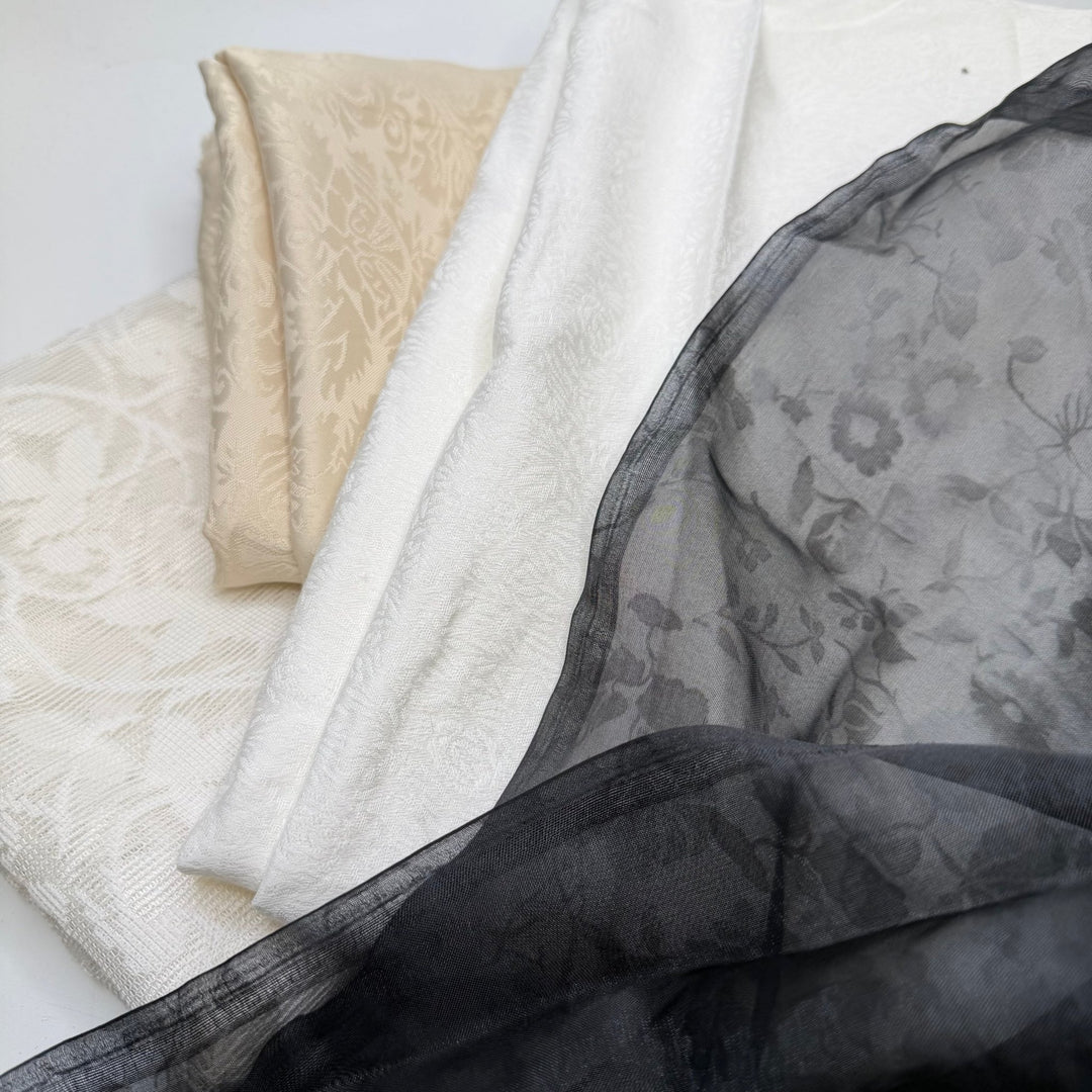 Lacey Whims - Small Bundles - Fun 4 Pack - True Deadstock Fabric Fabric by FABCYCLE shop - Sustainable Textile | FABCYCLE