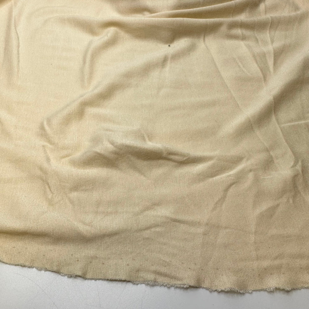 Lady Fingers - Rib Knit Bamboo/Cotton Knit - Cream - Bundles - True Deadstock fabric Fabric by private - Sustainable Textile | FABCYCLE