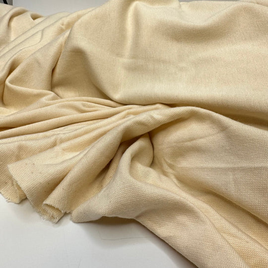 Lady Fingers - Rib Knit Bamboo/Cotton Knit - Cream - Bundles - True Deadstock fabric Fabric by private - Sustainable Textile | FABCYCLE