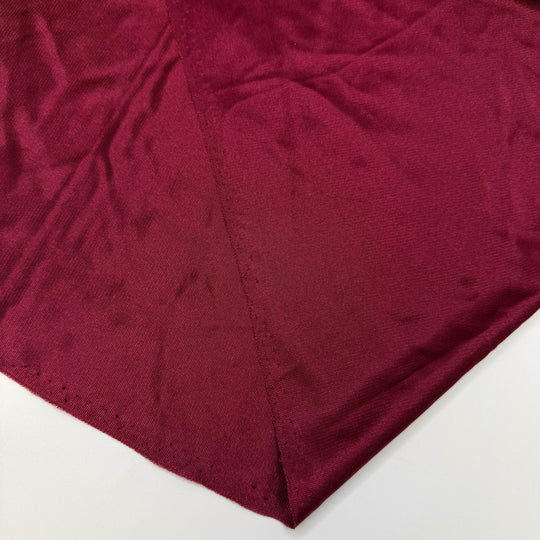 Lady In Knits - Interlock Polyester Blend Knit - Burgundy - 3.9M Bundle - True Deadstock fabric Fabric by private - Sustainable Textile | FABCYCLE