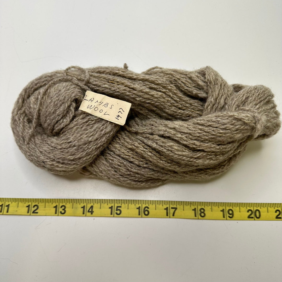 Lambs Wool Yarn - Grey - Individual - True Deadstock supplies Fabric by private - Sustainable Textile | FABCYCLE