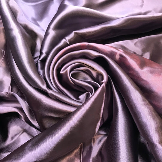 Laserdisc - Satin Polyester Blend Woven - Purple - 1.2M Bundle - True Deadstock fabric Fabric by private - Sustainable Textile | FABCYCLE