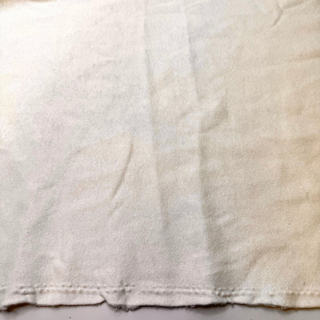 Last Forage Before It Snows - Jersey Fleece Cotton Blend Knit - White - 2M Bundle - True Deadstock fabric Fabric by private - Sustainable Textile | FABCYCLE