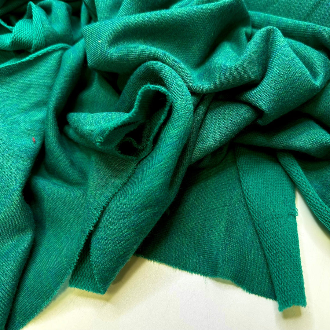Last Swim Of The Year - Polyester Blend Knit - Teal - 0.8M Bundle - True Deadstock fabric Fabric by private - Sustainable Textile | FABCYCLE