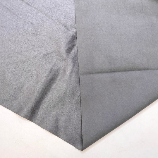 Last To Leave - Faux Suede Polyester Blend Knit - Grey - 1.9M Bundle - True Deadstock fabric Fabric by private - Sustainable Textile | FABCYCLE
