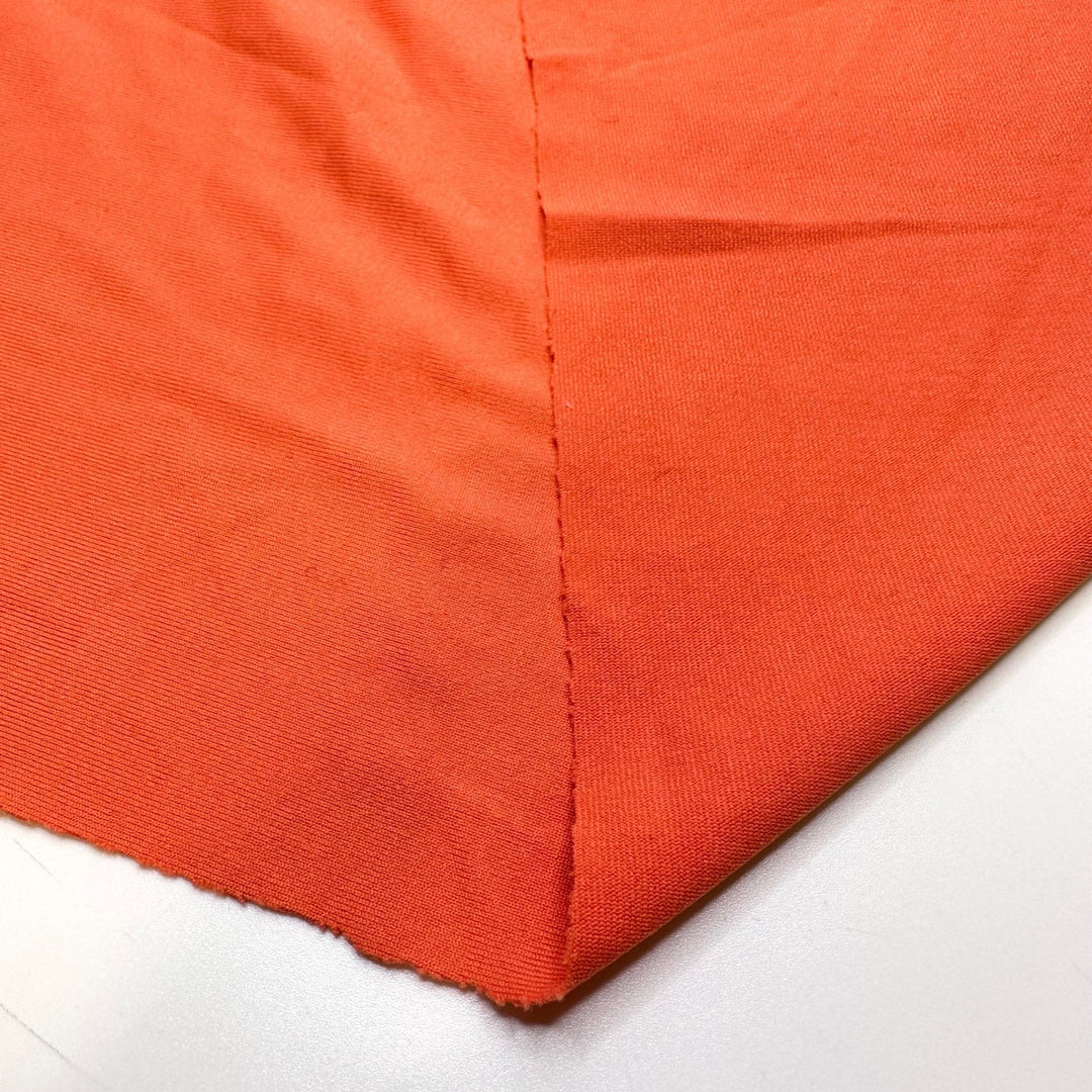 Late Sunsets - Poly/Spandex Knit - Orange - 1.65M Bundle - True Deadstock fabric Fabric by private - Sustainable Textile | FABCYCLE