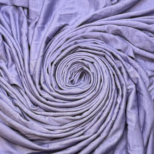 Lavender Bliss - Marino Wool Blend Jersey Knit - Light Lavender - Bundles - True Deadstock fabric Fabric by private - Sustainable Textile | FABCYCLE