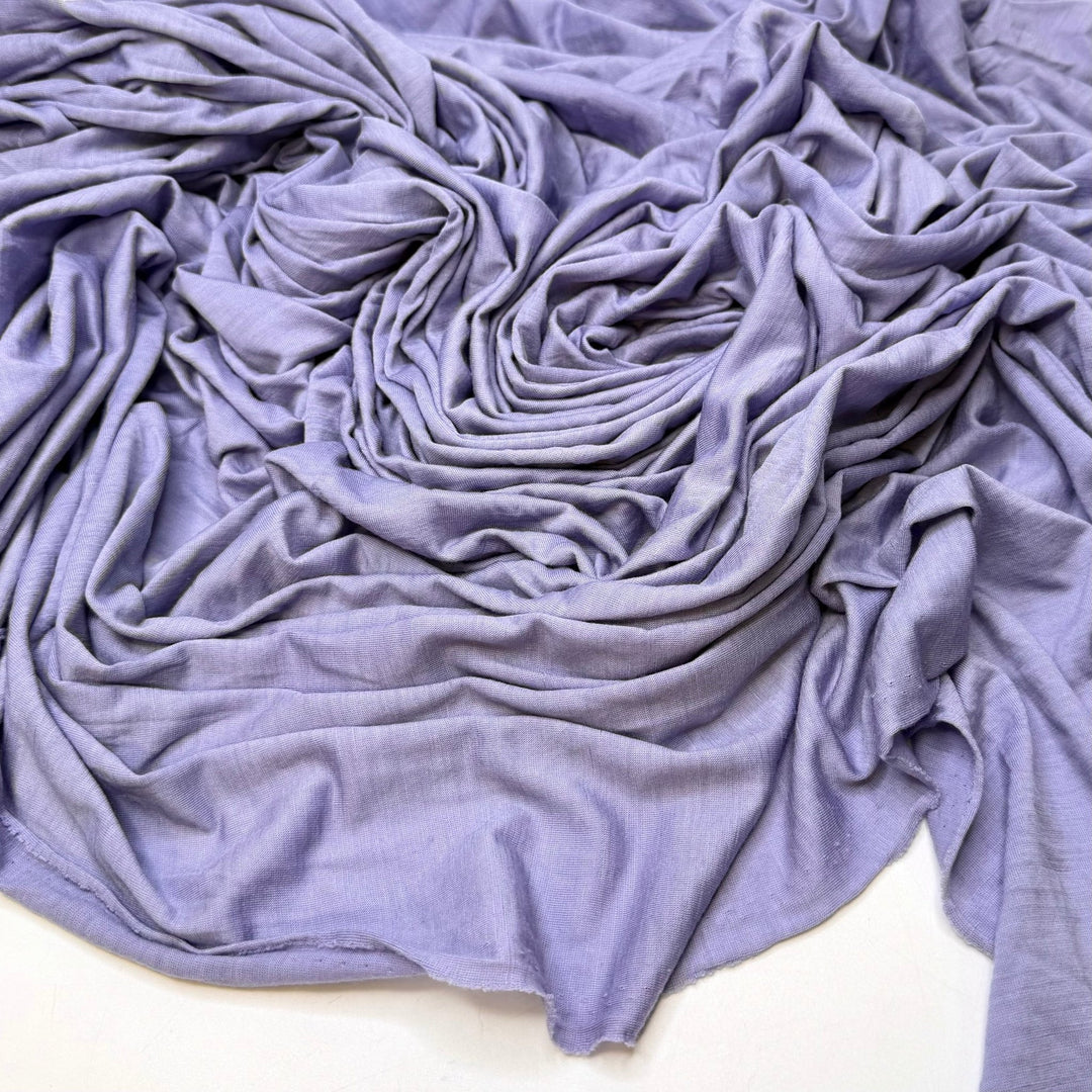 Lavender Bliss - Marino Wool Blend Jersey Knit - Light Lavender - Bundles - True Deadstock fabric Fabric by private - Sustainable Textile | FABCYCLE