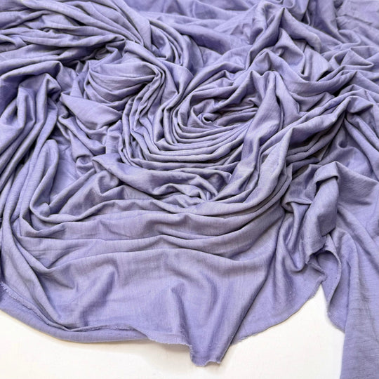 Lavender Bliss - Marino Wool Blend Jersey Knit - Light Lavender - Bundles - True Deadstock fabric Fabric by private - Sustainable Textile | FABCYCLE