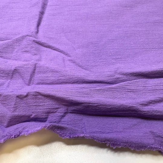 Lavender Laundry Detergent - Crinkle Cotton Woven - Light Purple - 1.7M Bundle - True Deadstock fabric Fabric by private - Sustainable Textile | FABCYCLE