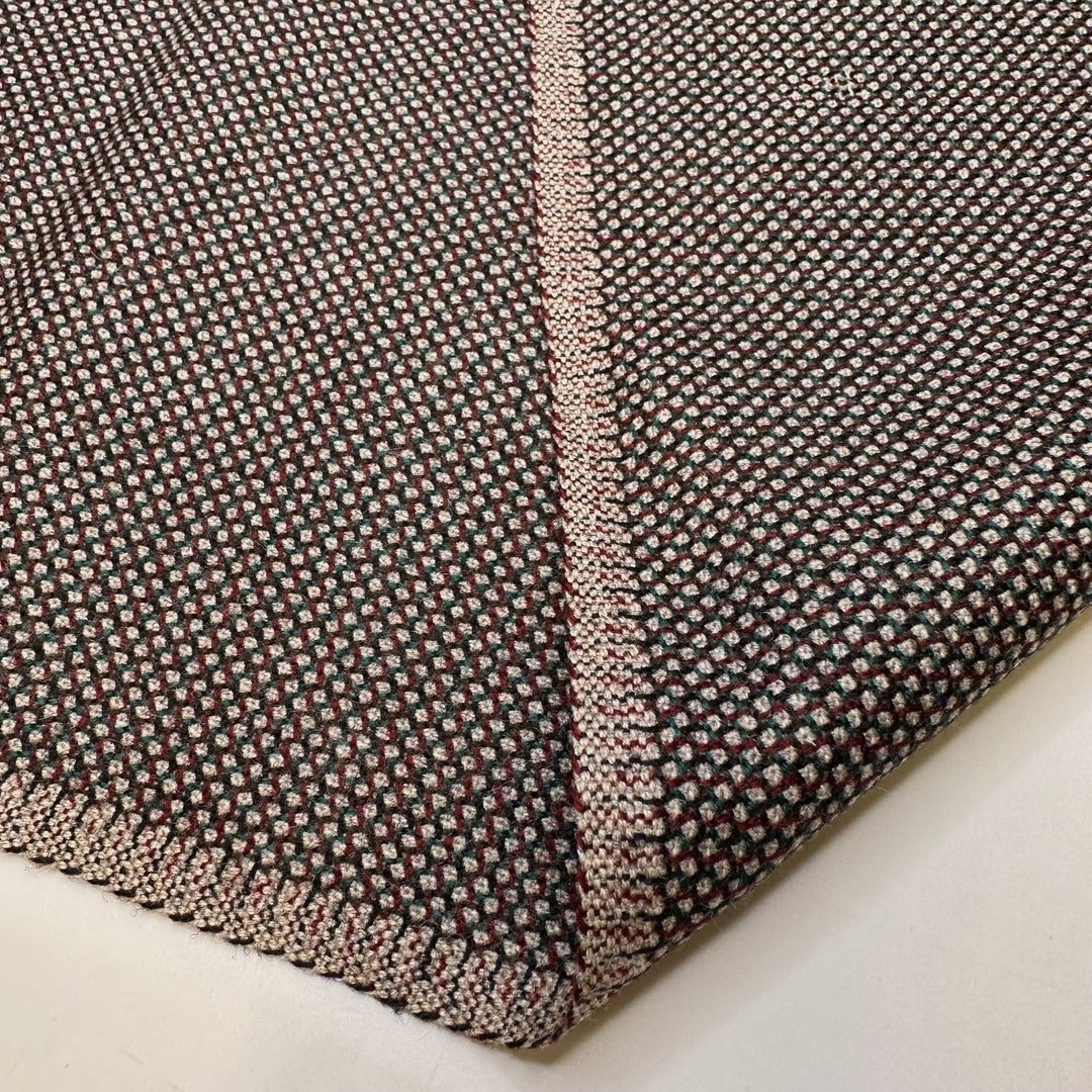 Lawyer - Tweed Wool Woven - Multi Geometric - 2.9M Bundle - True Deadstock fabric Fabric by private - Sustainable Textile | FABCYCLE