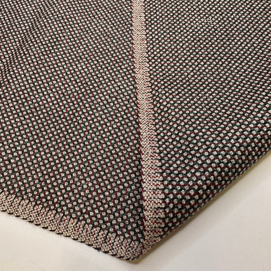 Lawyer - Tweed Wool Woven - Multi Geometric - 2.9M Bundle - True Deadstock fabric Fabric by private - Sustainable Textile | FABCYCLE