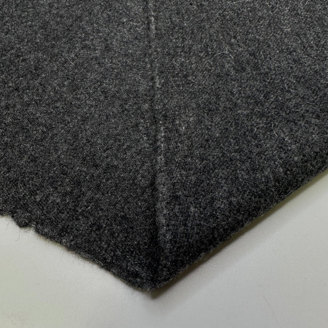 Layer Up - Wool Woven - Dark Grey - 0.7M Bundle - True Deadstock fabric Fabric by private - Sustainable Textile | FABCYCLE