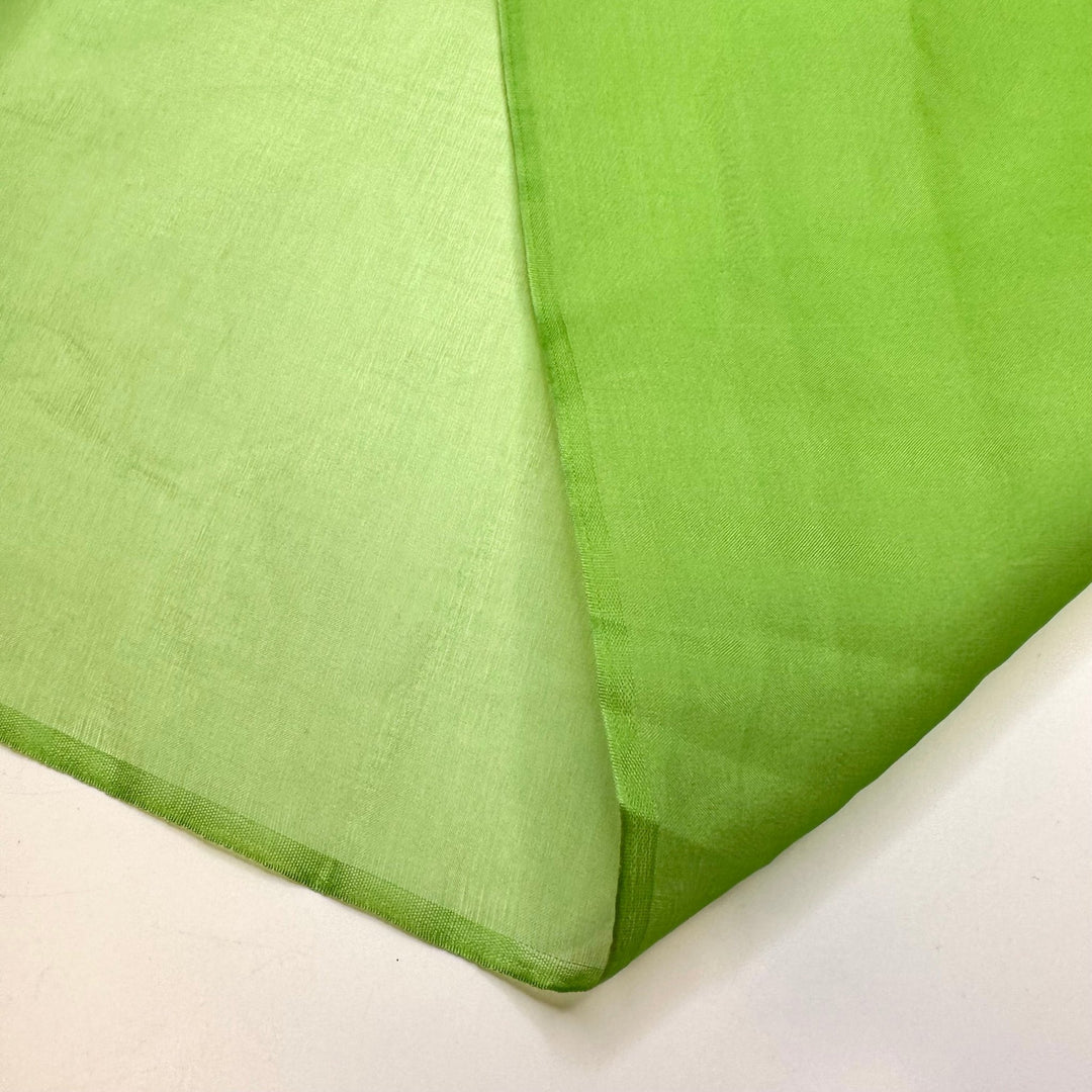 Leap Year - Organza Silk Woven - Light Green - 2.5M Bundle - True Deadstock fabric Fabric by private - Sustainable Textile | FABCYCLE