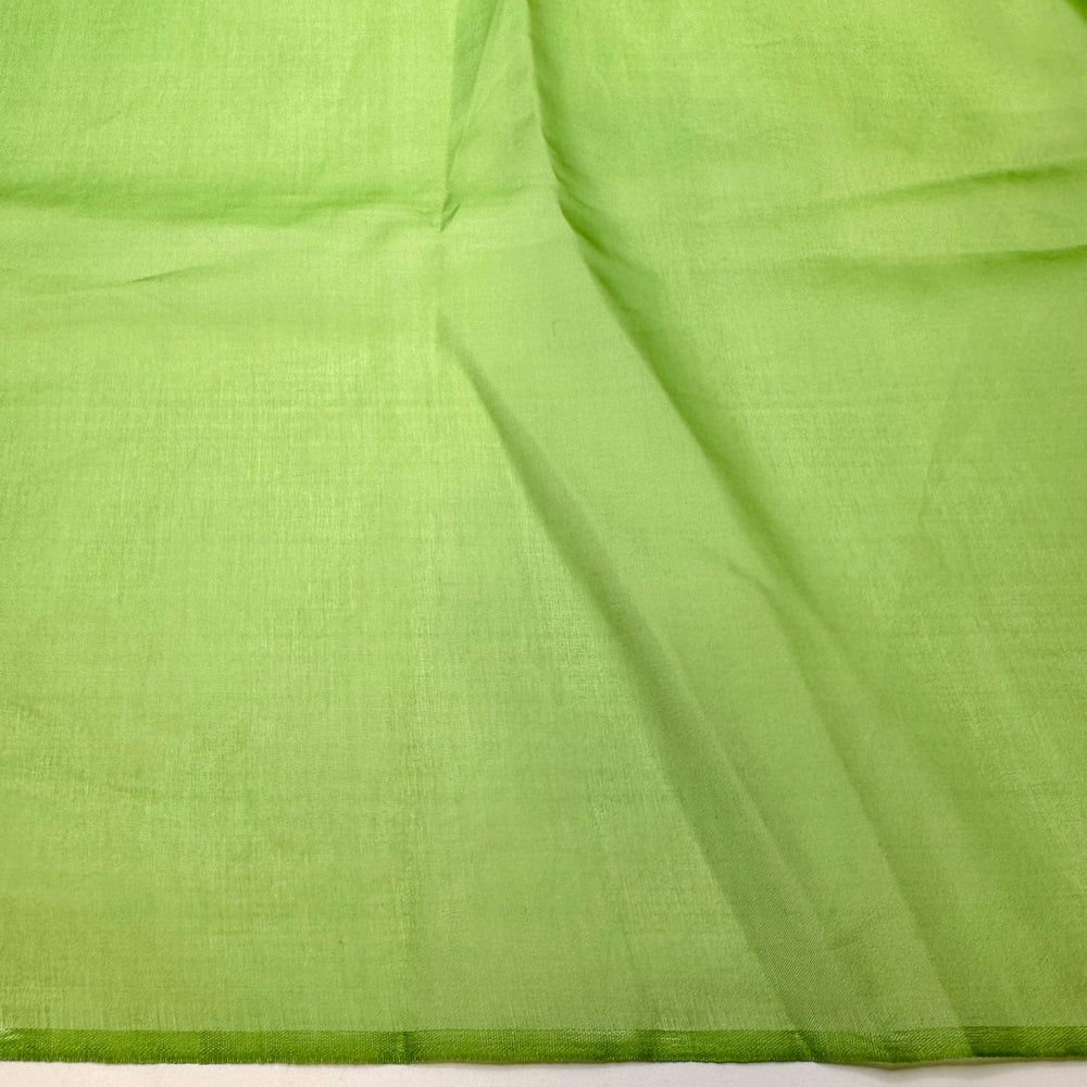 Leap Year - Organza Silk Woven - Light Green - 2.5M Bundle - True Deadstock fabric Fabric by private - Sustainable Textile | FABCYCLE