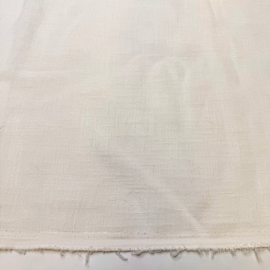 Learning By Doing - Polyester Blend Woven - White - 1.1M Bundle - True Deadstock fabric Fabric by private - Sustainable Textile | FABCYCLE
