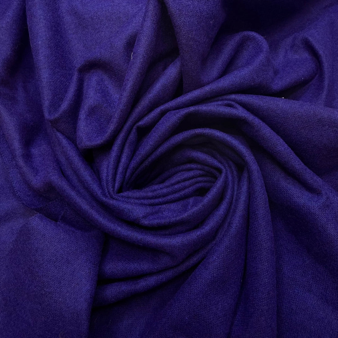 Learning Family Recipes - Wool Woven - Dark Indigo - 0.7M Bundle - True Deadstock fabric Fabric by private - Sustainable Textile | FABCYCLE