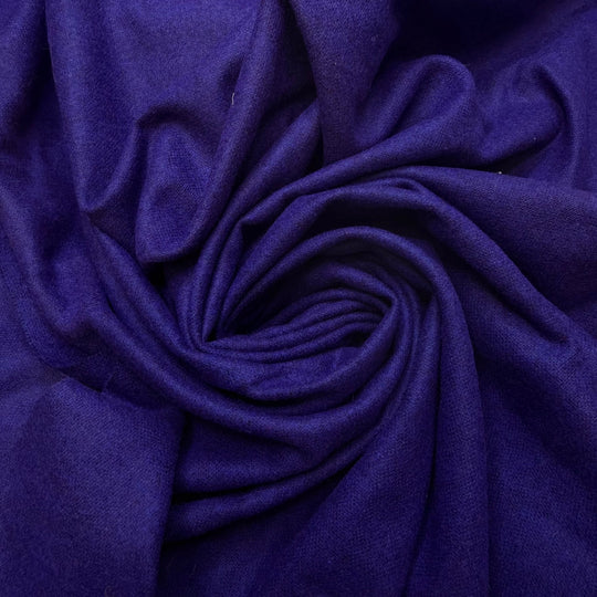 Learning Family Recipes - Wool Woven - Dark Indigo - 0.7M Bundle - True Deadstock fabric Fabric by private - Sustainable Textile | FABCYCLE