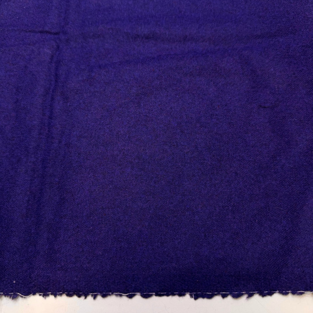 Learning Family Recipes - Wool Woven - Dark Indigo - 0.7M Bundle - True Deadstock fabric Fabric by private - Sustainable Textile | FABCYCLE
