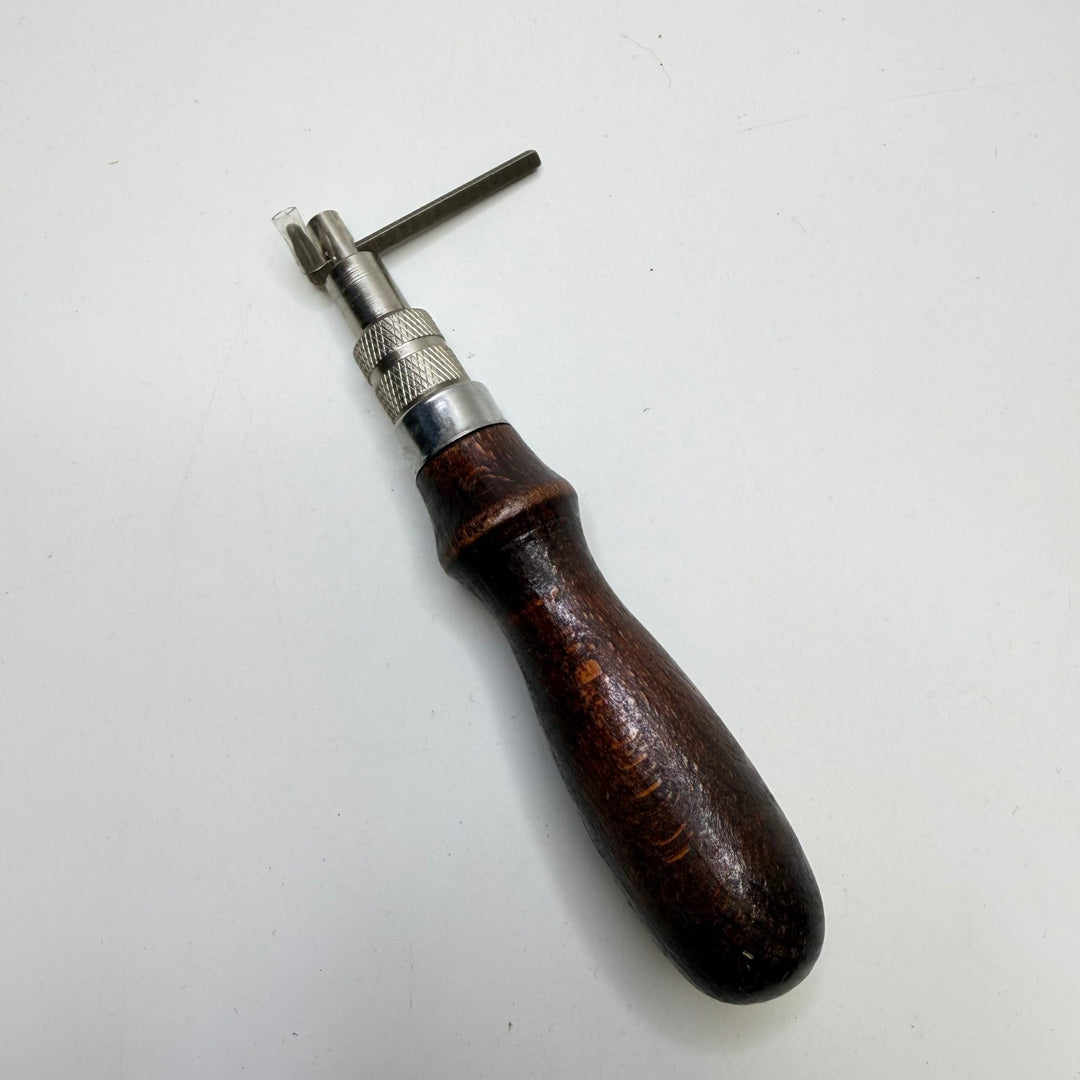 Leather Tool Tools - Brown/Silver - Individual - True Deadstock supplies Fabric by private - Sustainable Textile | FABCYCLE