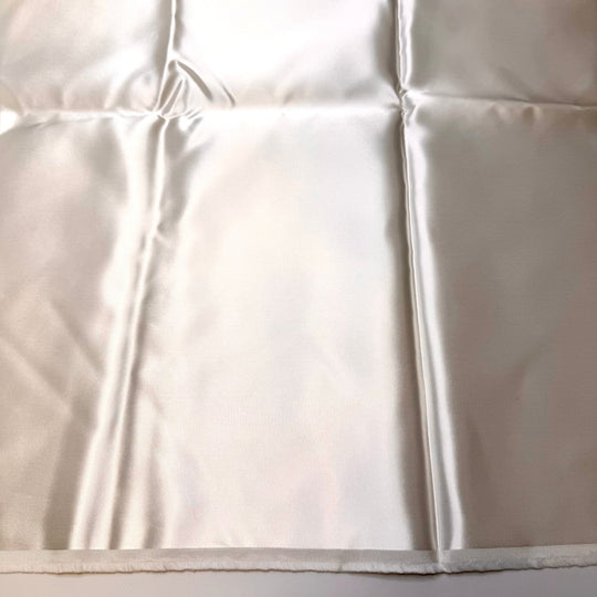 Leftover From My Wedding - Satin Polyester Blend Woven - White - 1.25M Bundle - True Deadstock fabric Fabric by private - Sustainable Textile | FABCYCLE