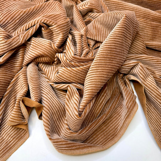 Lemmings - Corduroy Cotton Woven - Beige - 3M Bundle - True Deadstock fabric Fabric by private - Sustainable Textile | FABCYCLE