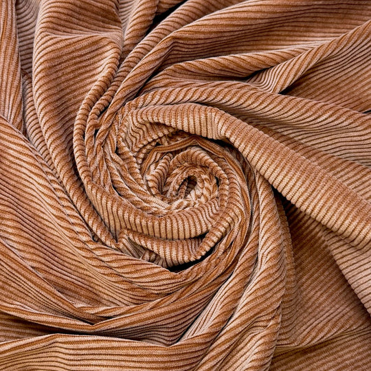 Lemmings - Corduroy Cotton Woven - Beige - 3M Bundle - True Deadstock fabric Fabric by private - Sustainable Textile | FABCYCLE