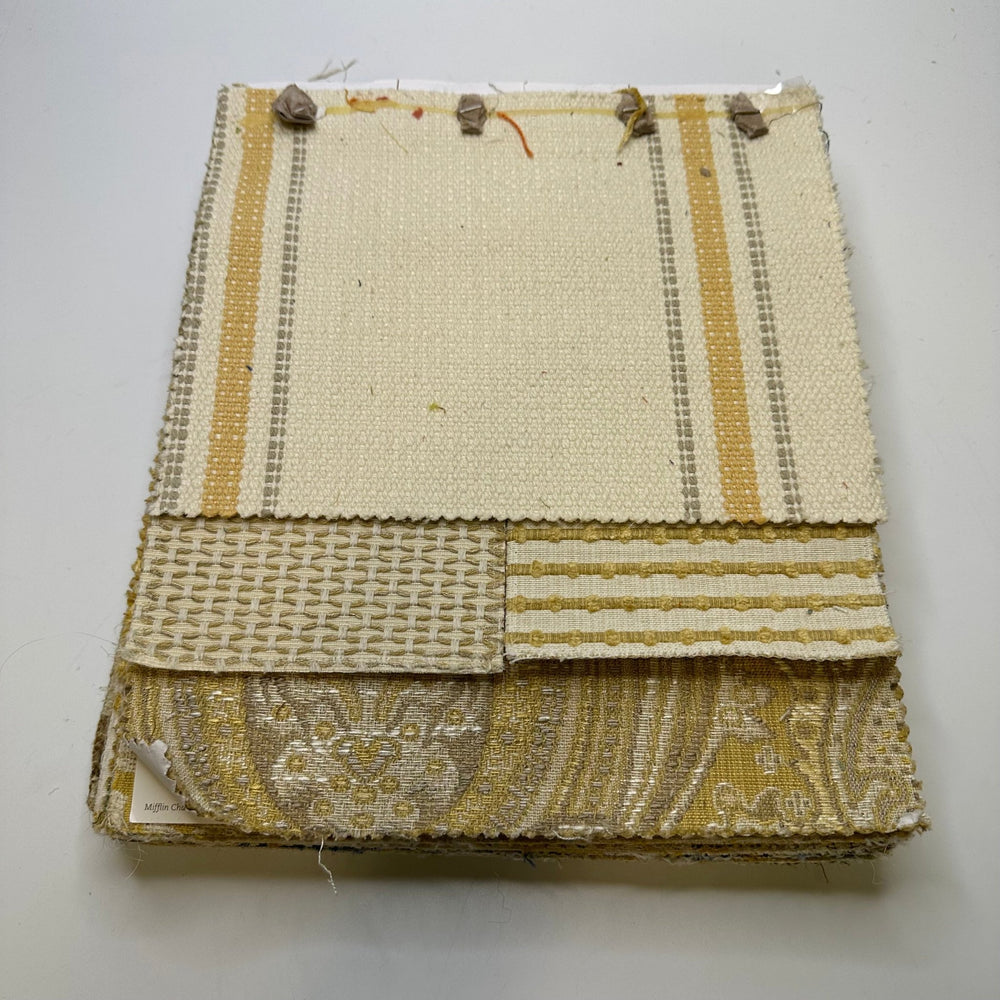 Lemon Squares - Home Décor Sample Books - Rectangle - True Deadstock fabric Fabric by private - Sustainable Textile | FABCYCLE