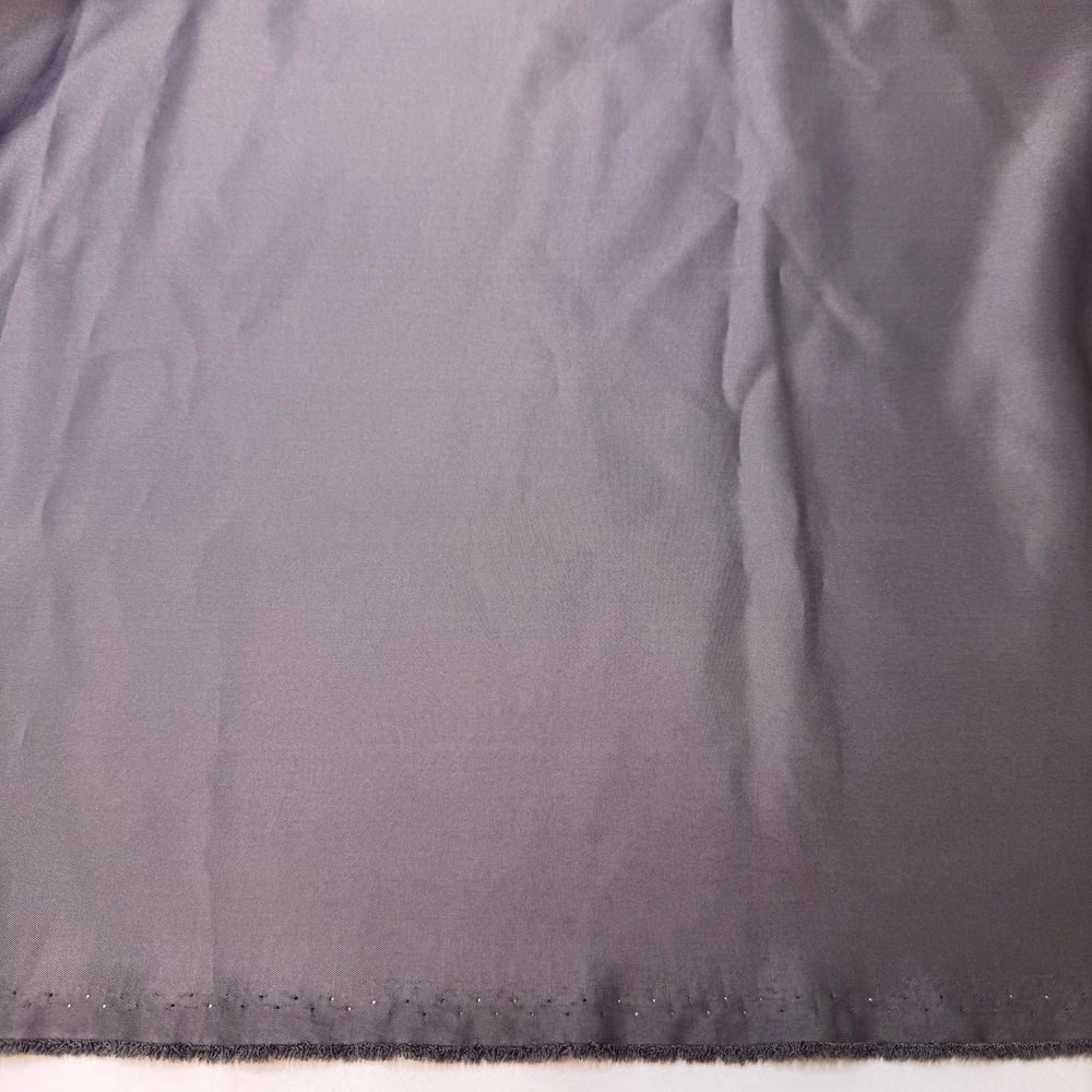 Leopard Seal - Satin Polyester Blend Woven - Grey - 2M Bundle - True Deadstock fabric Fabric by private - Sustainable Textile | FABCYCLE