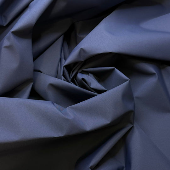 Let It Pour - Waterproof Poly/Nylon Woven - Navy - 2M Bundle - True Deadstock fabric Fabric by private - Sustainable Textile | FABCYCLE