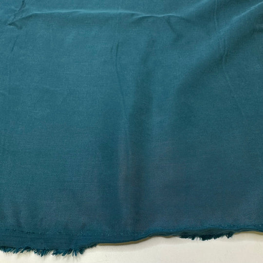 Letting My Seams Fray - Twill Weave Tencel Woven - Teal - 3.4M Bundle - True Deadstock fabric Fabric by private - Sustainable Textile | FABCYCLE