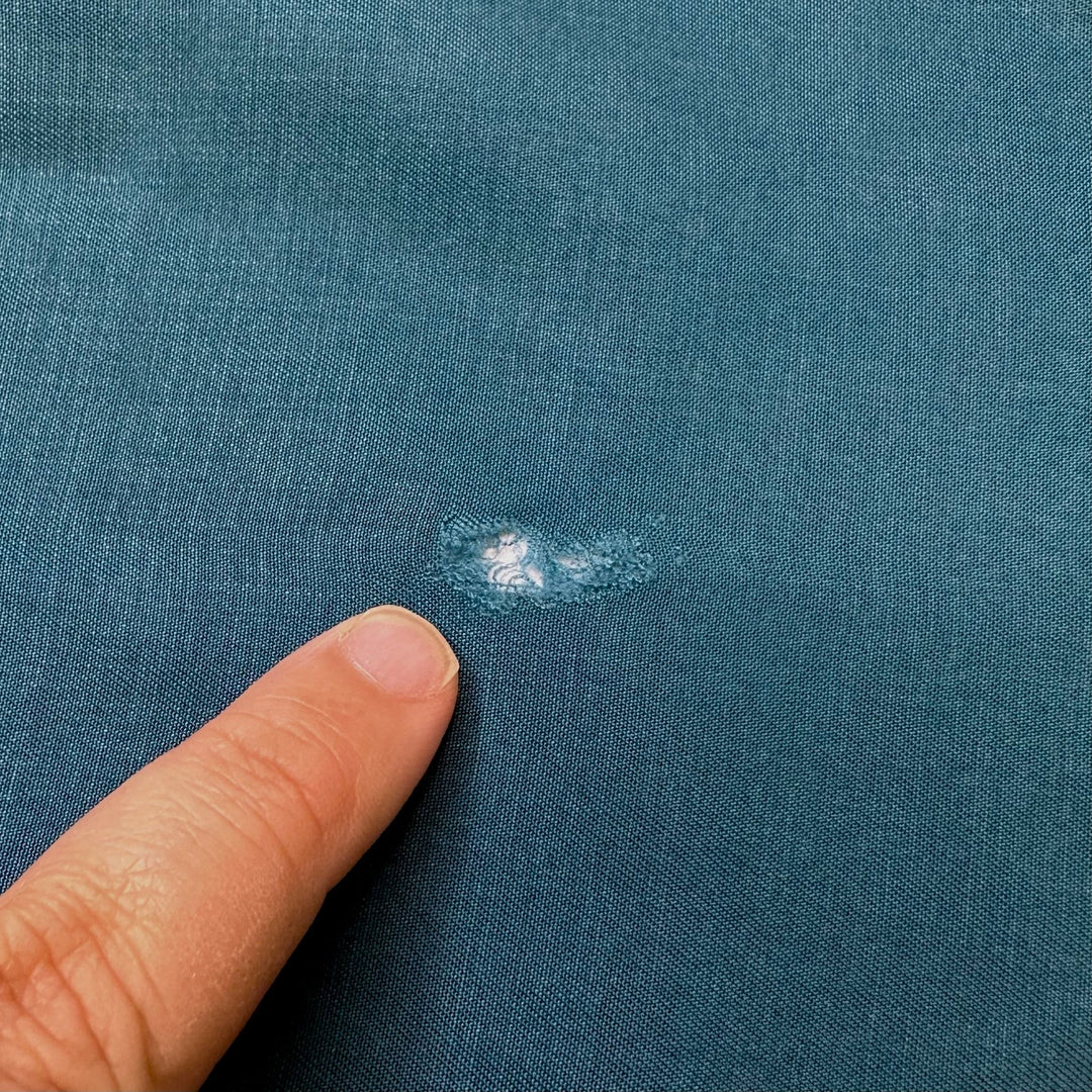 Letting My Seams Fray - Twill Weave Tencel Woven - Teal - 3.4M Bundle - True Deadstock fabric Fabric by private - Sustainable Textile | FABCYCLE