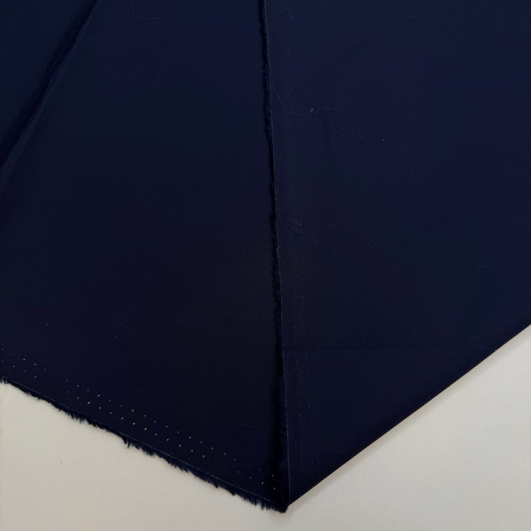 Letting The Kids Run Around The Park - Cotton Blend Woven - Navy - 1.8M Bundle - True Deadstock fabric Fabric by private - Sustainable Textile | FABCYCLE