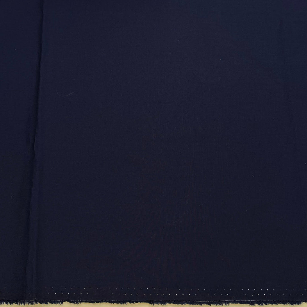 Letting The Kids Run Around The Park - Cotton Blend Woven - Navy - 1.8M Bundle - True Deadstock fabric Fabric by private - Sustainable Textile | FABCYCLE