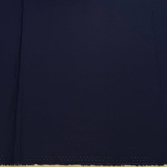 Letting The Kids Run Around The Park - Cotton Blend Woven - Navy - 1.8M Bundle - True Deadstock fabric Fabric by private - Sustainable Textile | FABCYCLE