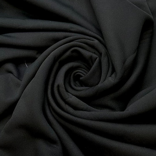 Light Dark - Polartec Fleece Poly Knit - Light Black - 1M Bundle - True Deadstock fabric Fabric by private - Sustainable Textile | FABCYCLE