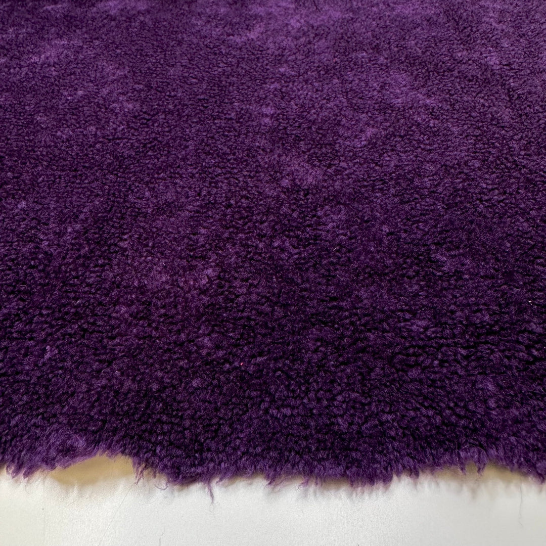 Like Hugging Barney - Polyester Blend Knit - Dark Purple - 1.1M Bundle - True Deadstock fabric Fabric by private - Sustainable Textile | FABCYCLE