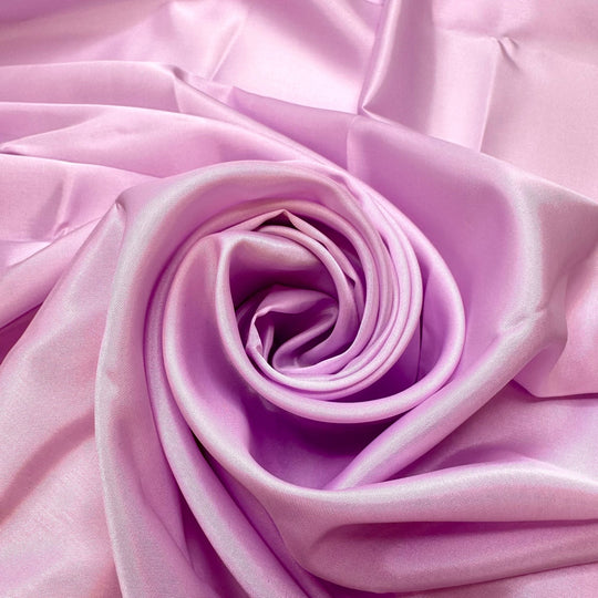 Lilac Love - Poly Woven - Light Pink/Purple - 2M Bundle - True Deadstock fabric Fabric by private - Sustainable Textile | FABCYCLE
