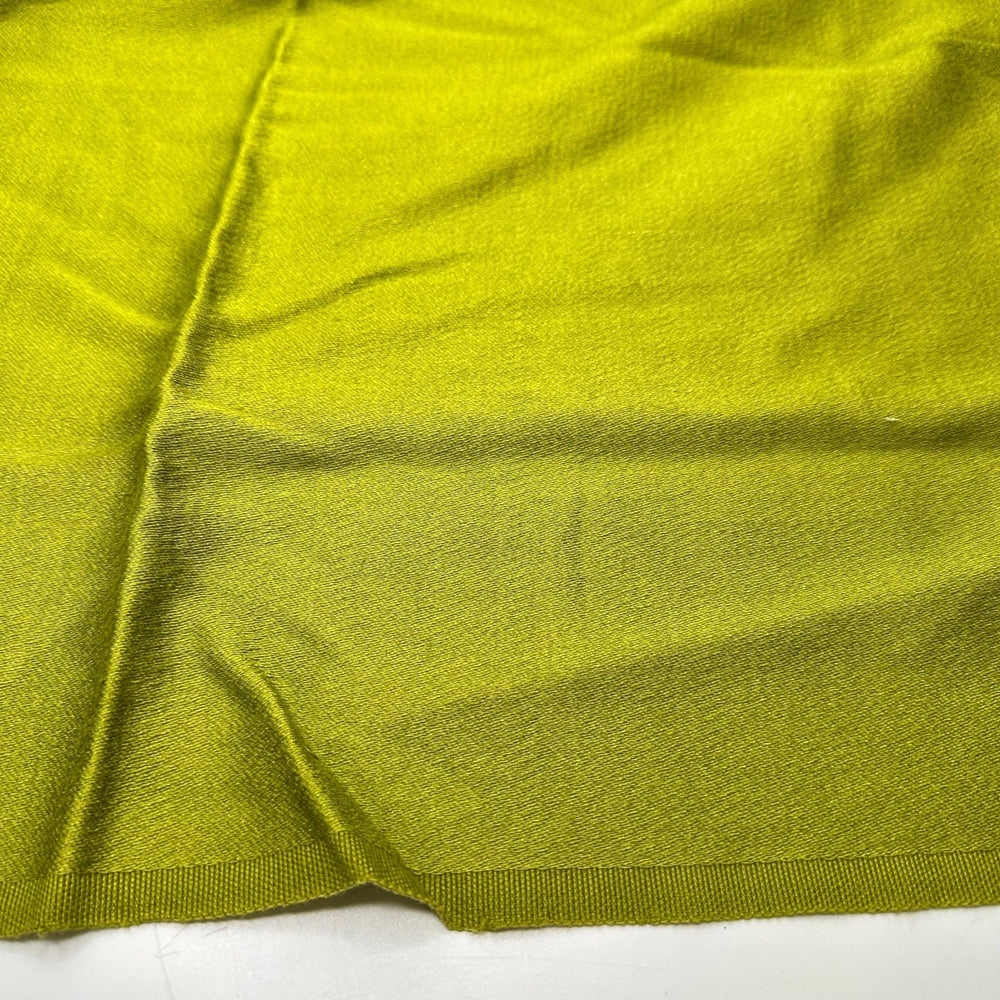 Lime In The Coconut - Vintage Sateen Cotton Blend Woven - Bright Lime Green - 1.3M Bundle - True Deadstock fabric Fabric by private - Sustainable Textile | FABCYCLE