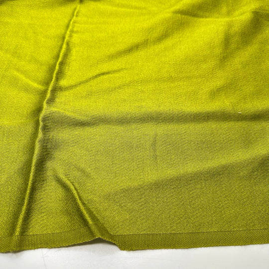 Lime In The Coconut - Vintage Sateen Cotton Blend Woven - Bright Lime Green - 1.3M Bundle - True Deadstock fabric Fabric by private - Sustainable Textile | FABCYCLE