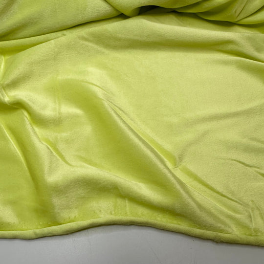 Limeade Freezies - Knitted Velour Poly Knit - Neon Lime Green - 3.5M Bundle - True Deadstock fabric Fabric by private - Sustainable Textile | FABCYCLE
