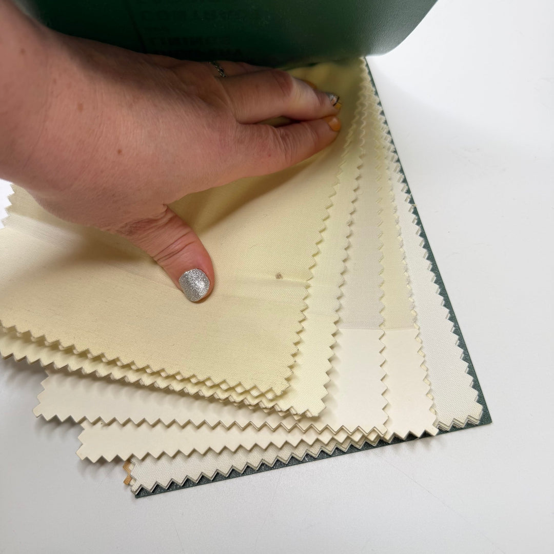 Line the Drape - Home Décor Sample Books - Small Rectangle - True Deadstock fabric Fabric by private - Sustainable Textile | FABCYCLE