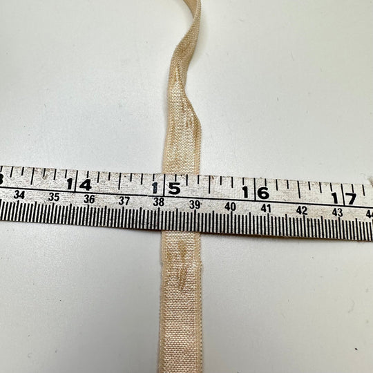 ⅜" Lingerie Elastic - Ballet Beige - 1.7M Bundle - True Deadstock supplies Fabric by private - Sustainable Textile | FABCYCLE