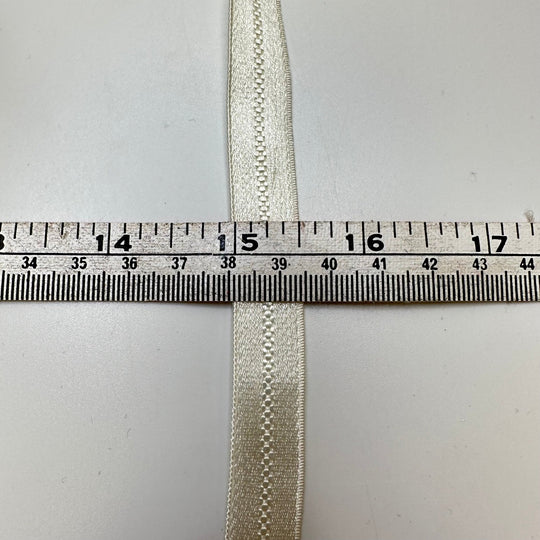 ½" Lingerie Elastic - Cream - 1.9M Bundle - True Deadstock supplies Fabric by private - Sustainable Textile | FABCYCLE