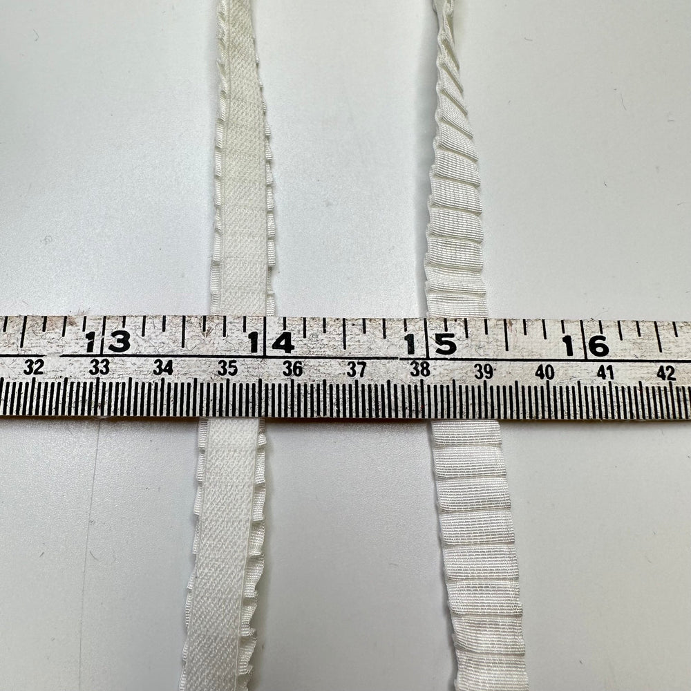 ⅜" Lingerie Elastic - White - 1.8M Bundle - True Deadstock supplies Fabric by private - Sustainable Textile | FABCYCLE